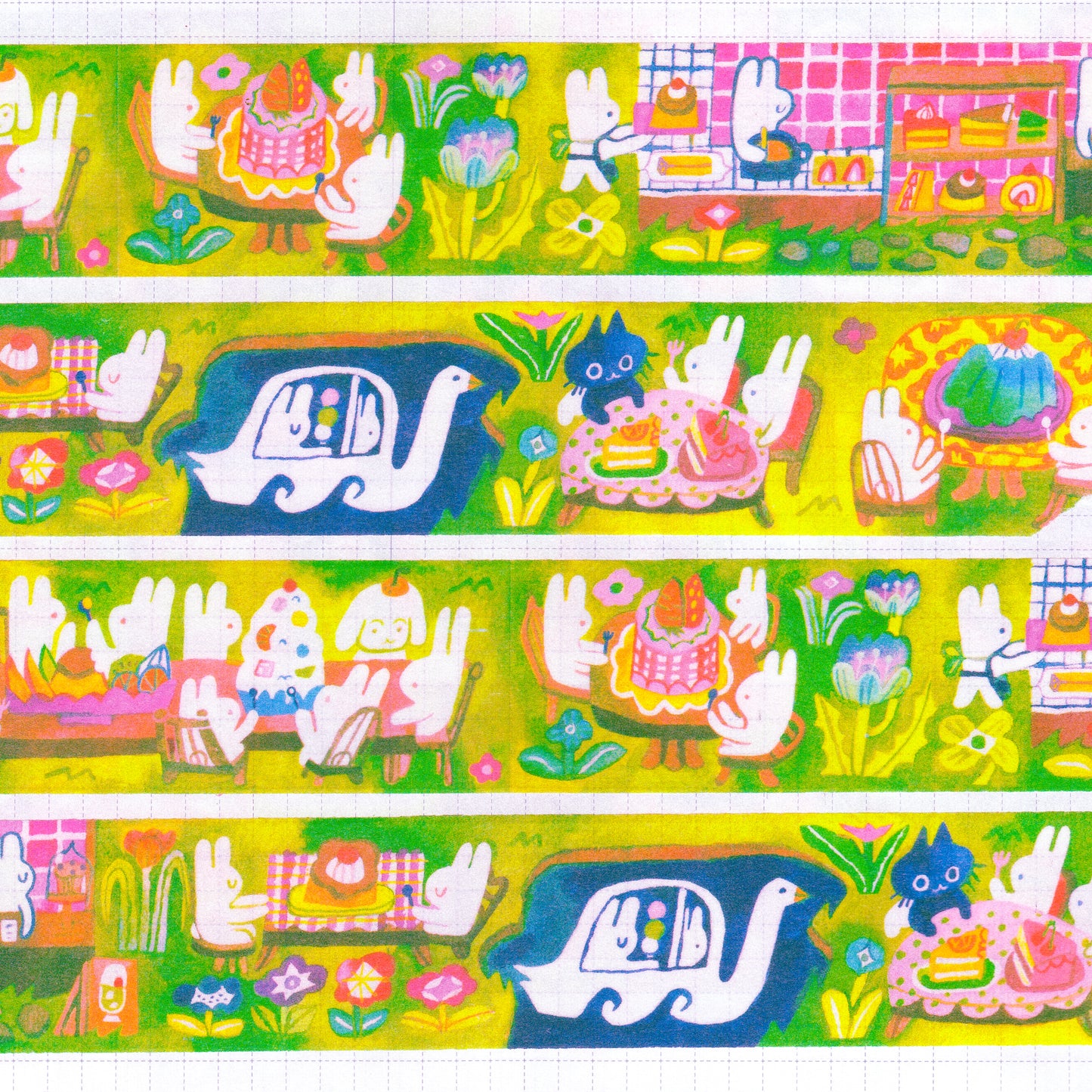 'Dessert at the Garden' Washi Tape