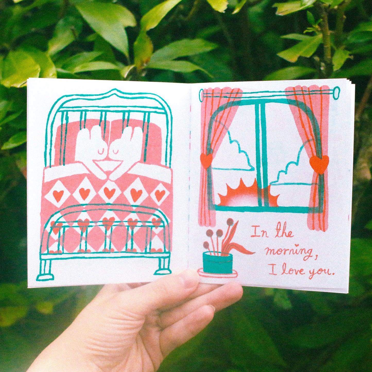 'I Love You Dearly' Mini Riso Zine