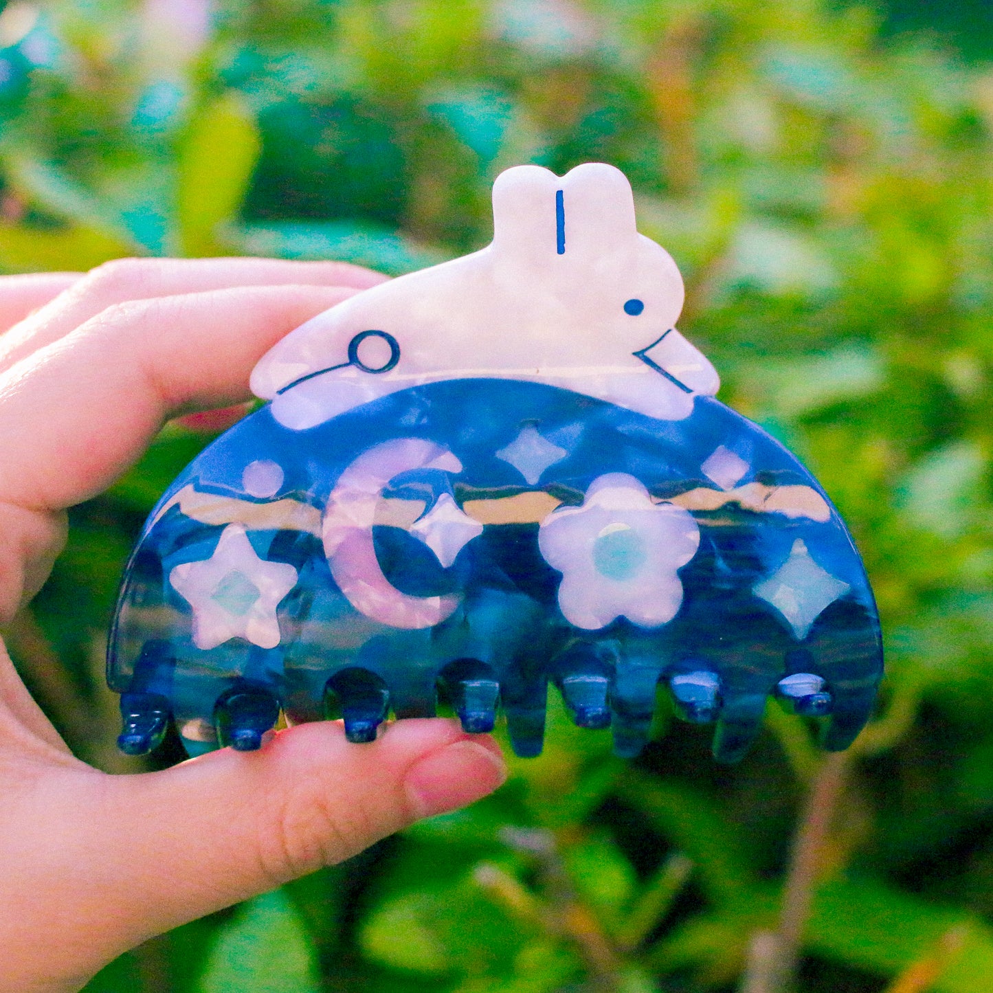 'Night Rabbit' Hair Claw