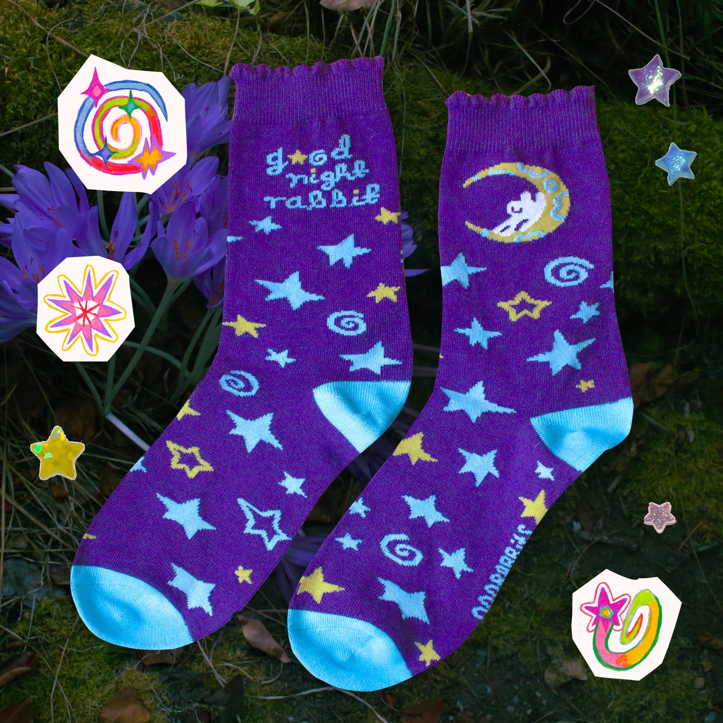 'Goodnight Rabbit' Socks