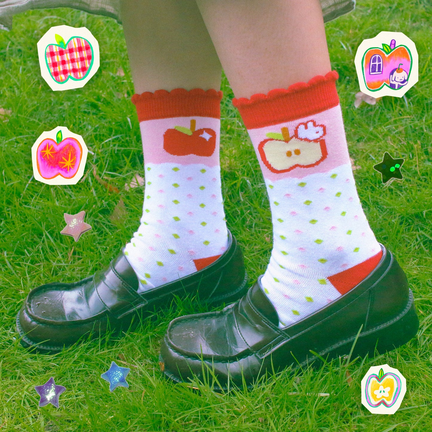 'My Delicious Apple' Socks