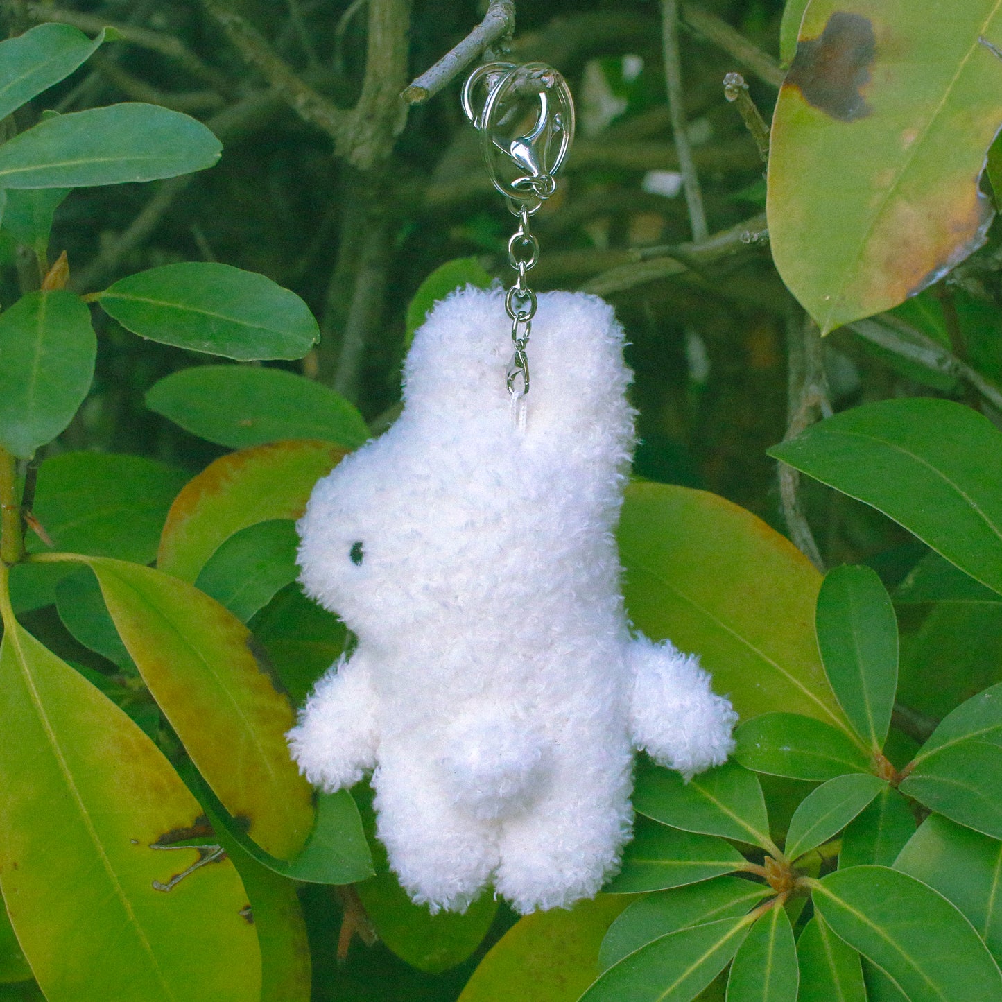 Odd Rabbit Plush Charm