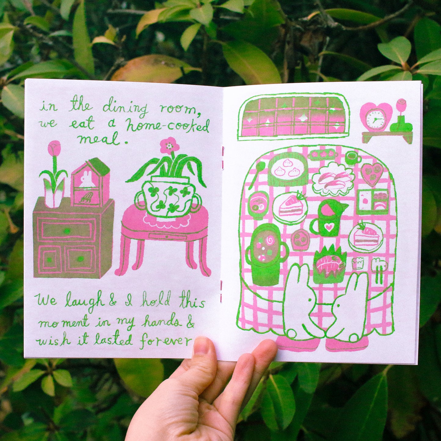 'Our House' Risograph Zine (Envelope included!)