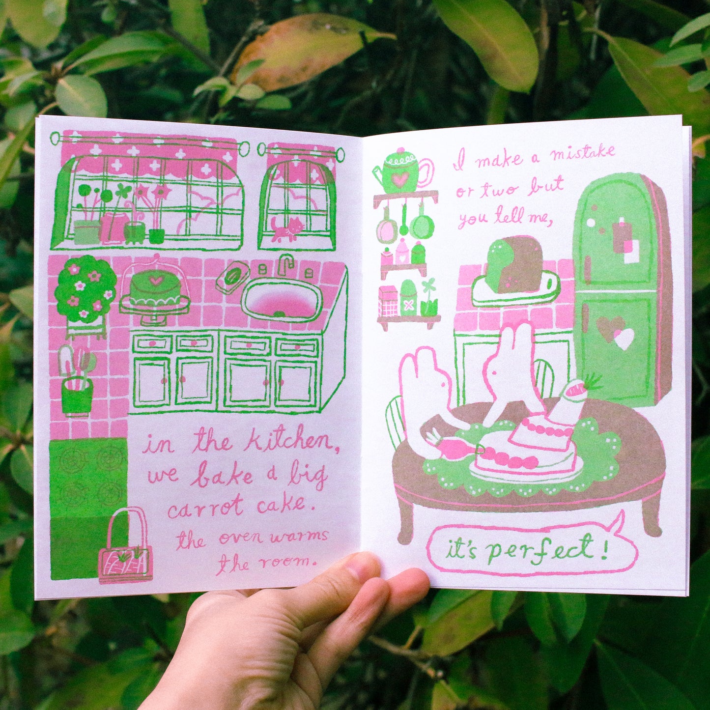 'Our House' Risograph Zine (Envelope included!)