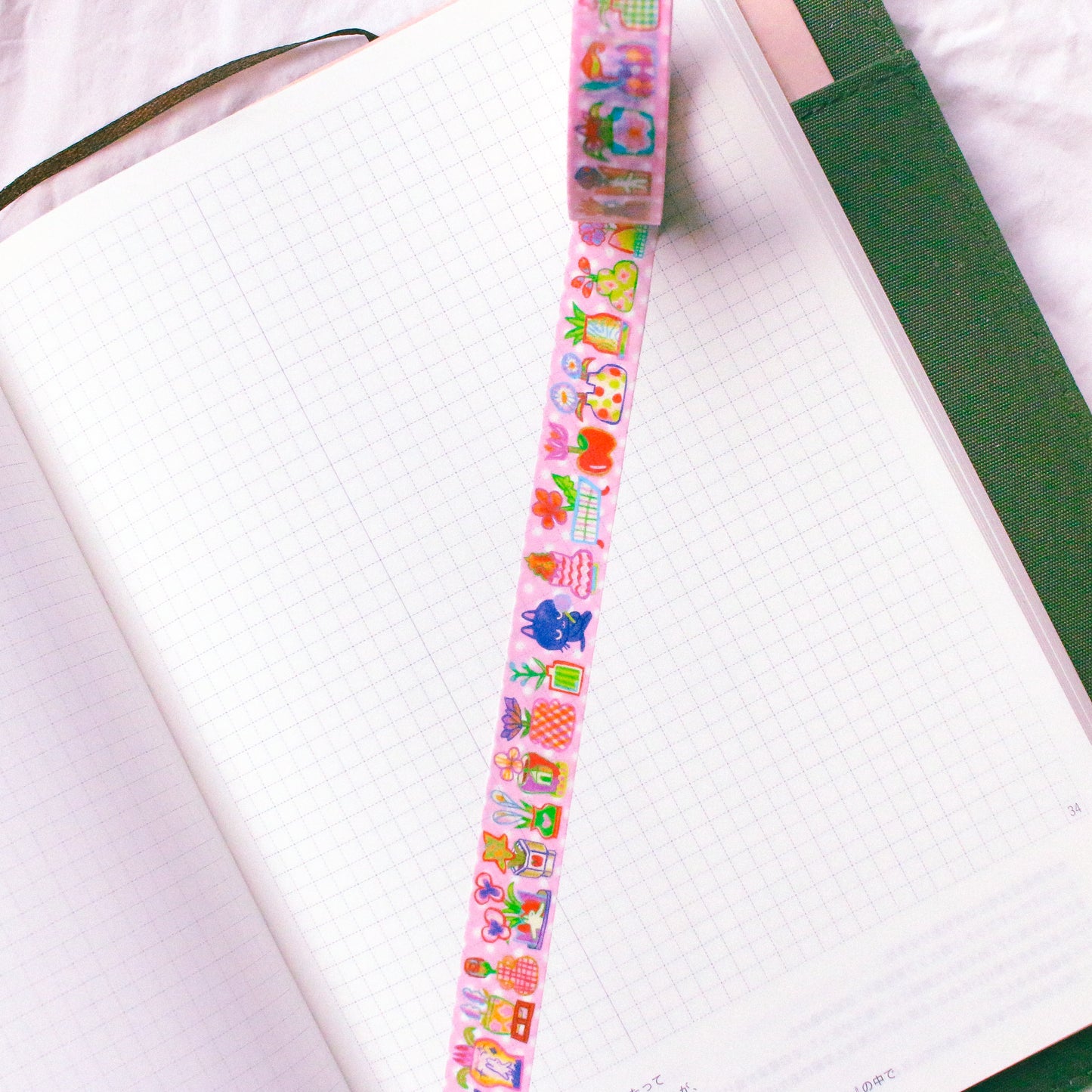 'Maebee's Flowers' Washi Tape