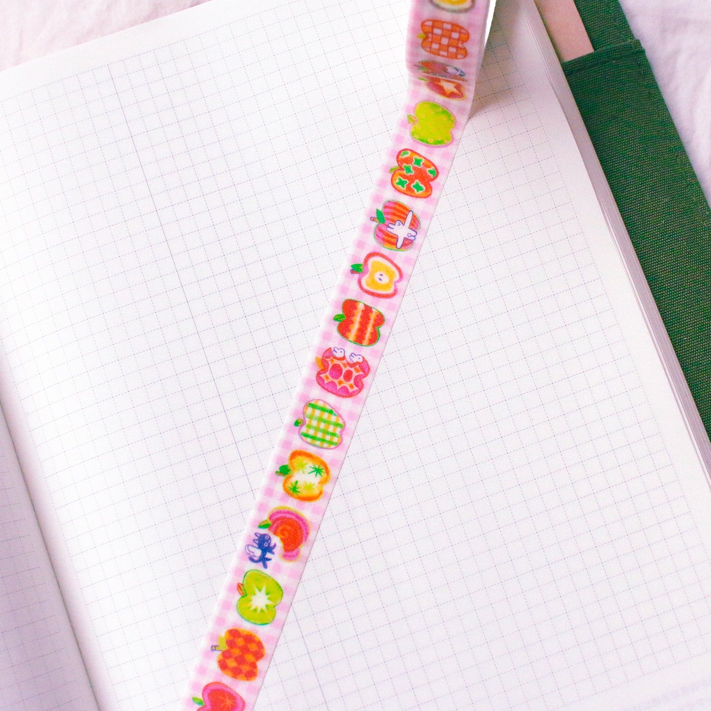 'Special Apples' Glitter Washi Tape