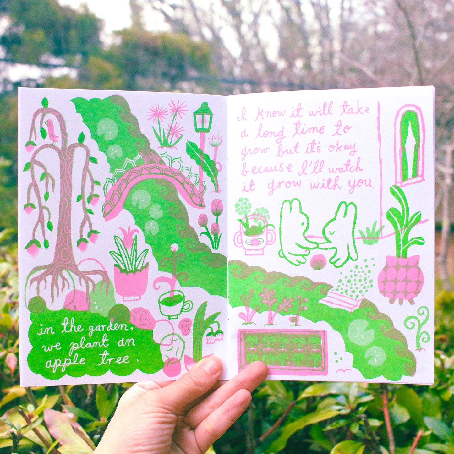 'Our House' Risograph Zine (Envelope included!)