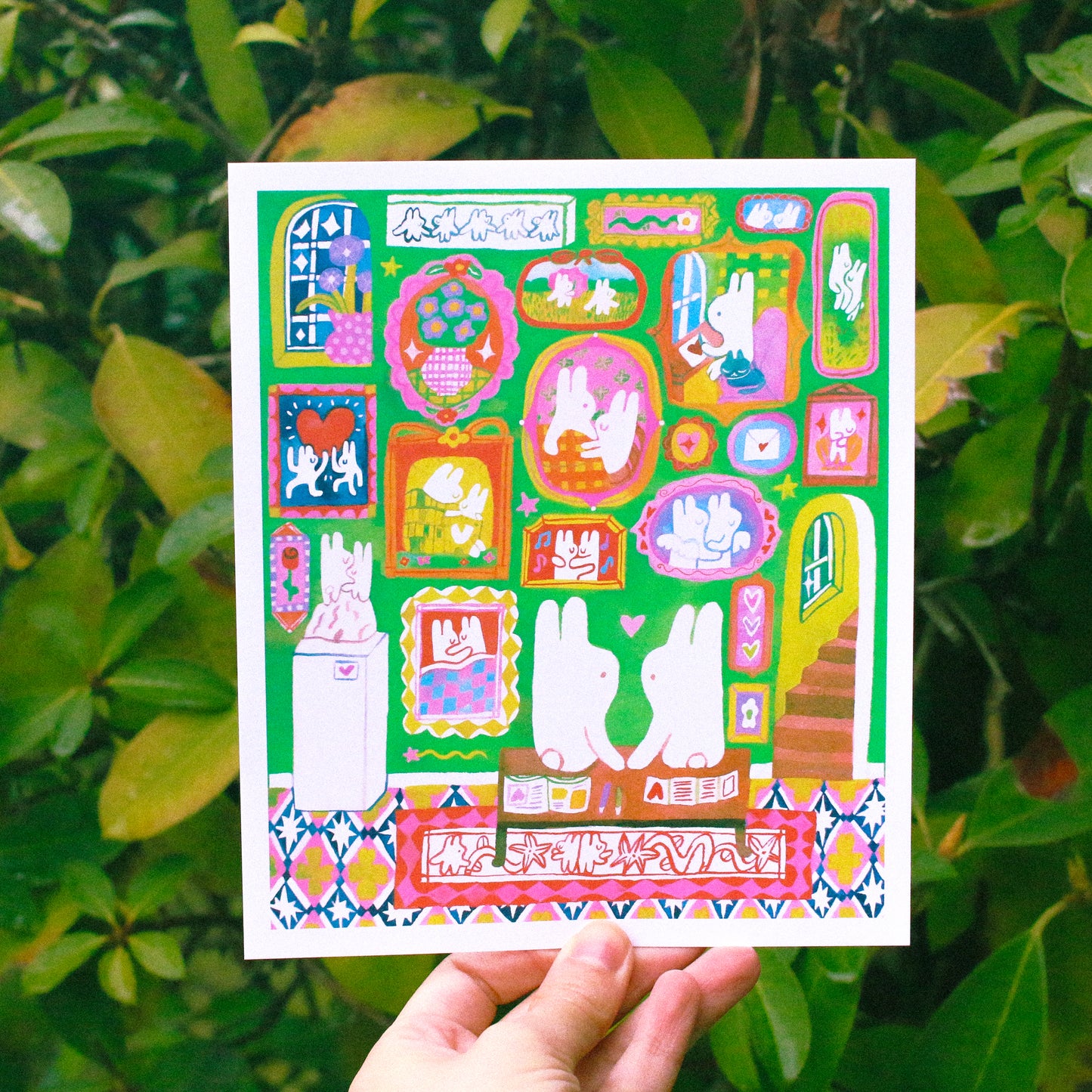 'Museum Date' Art Print ~ 6x7