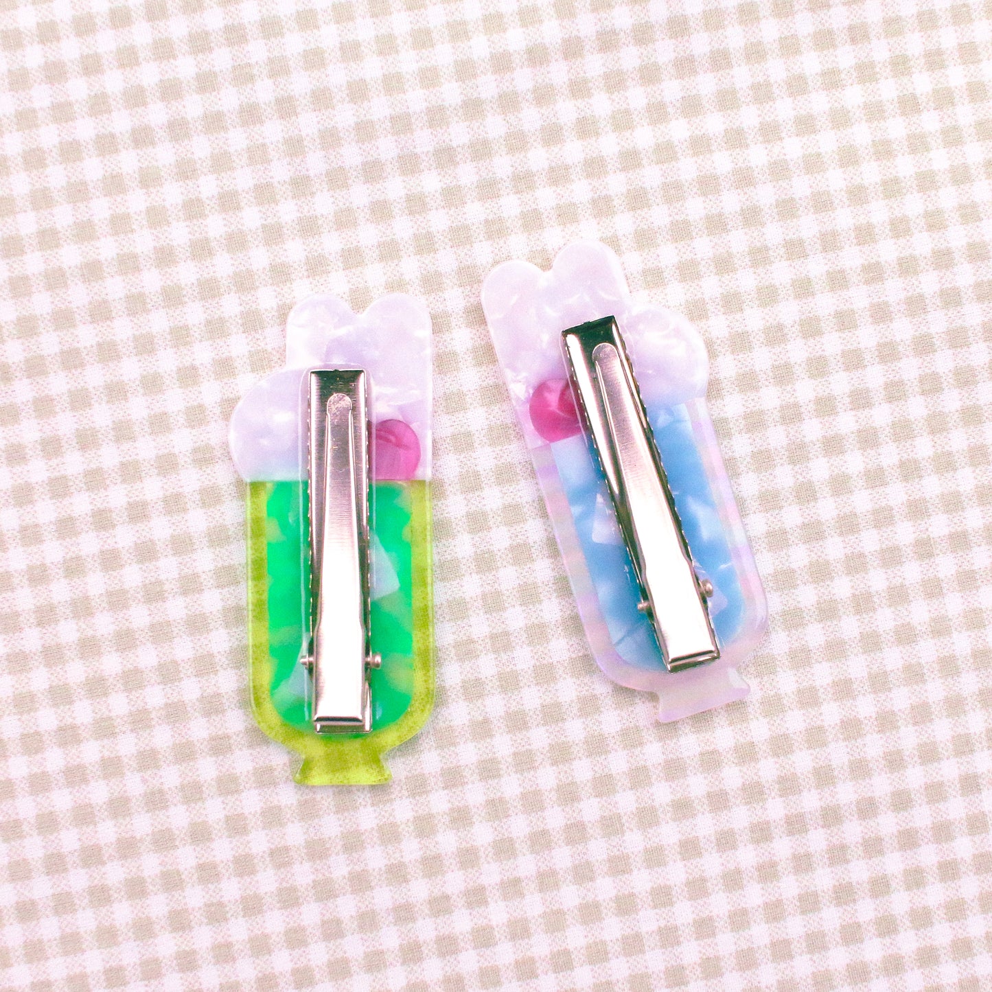 Soda Float Hair Clips