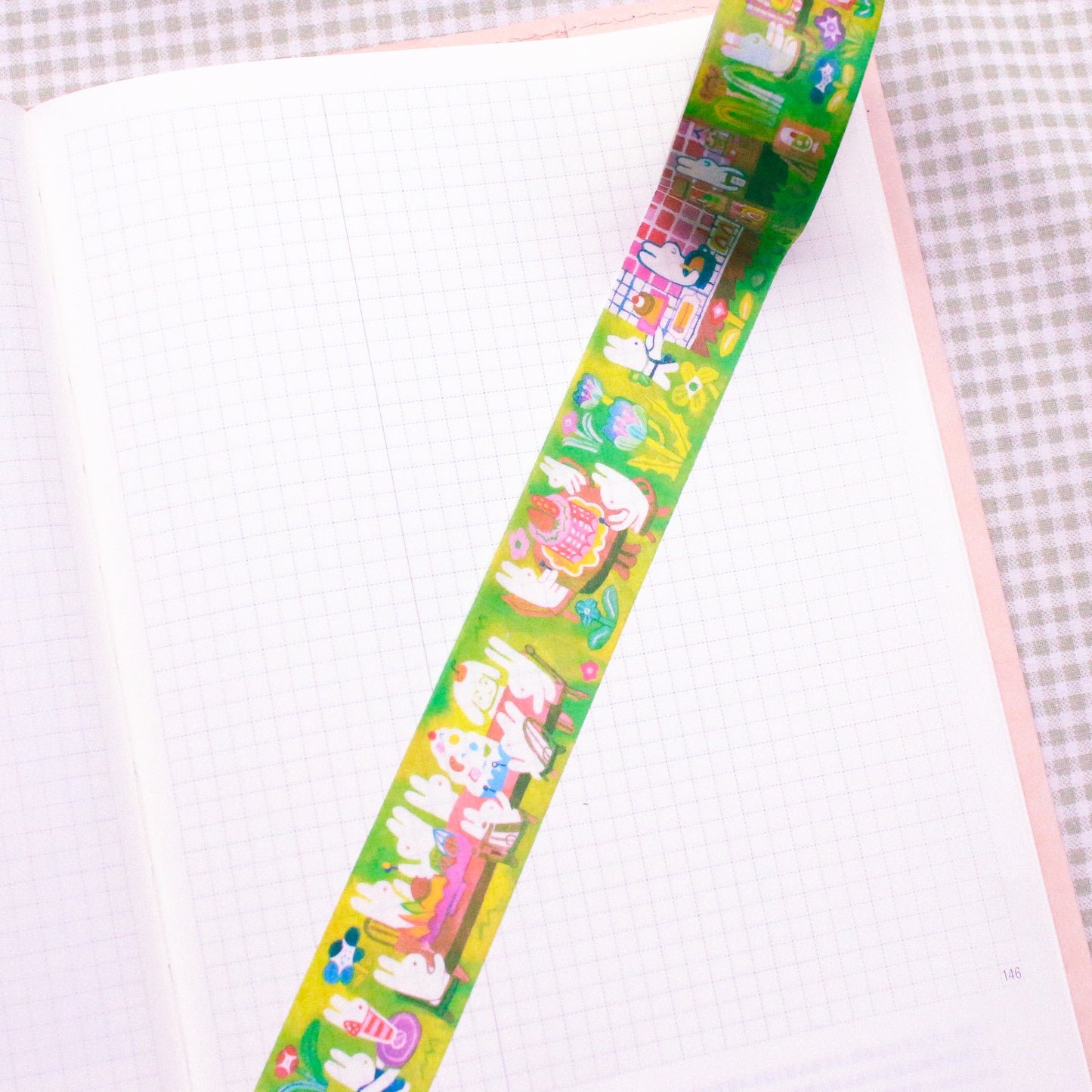 'Dessert at the Garden' Washi Tape