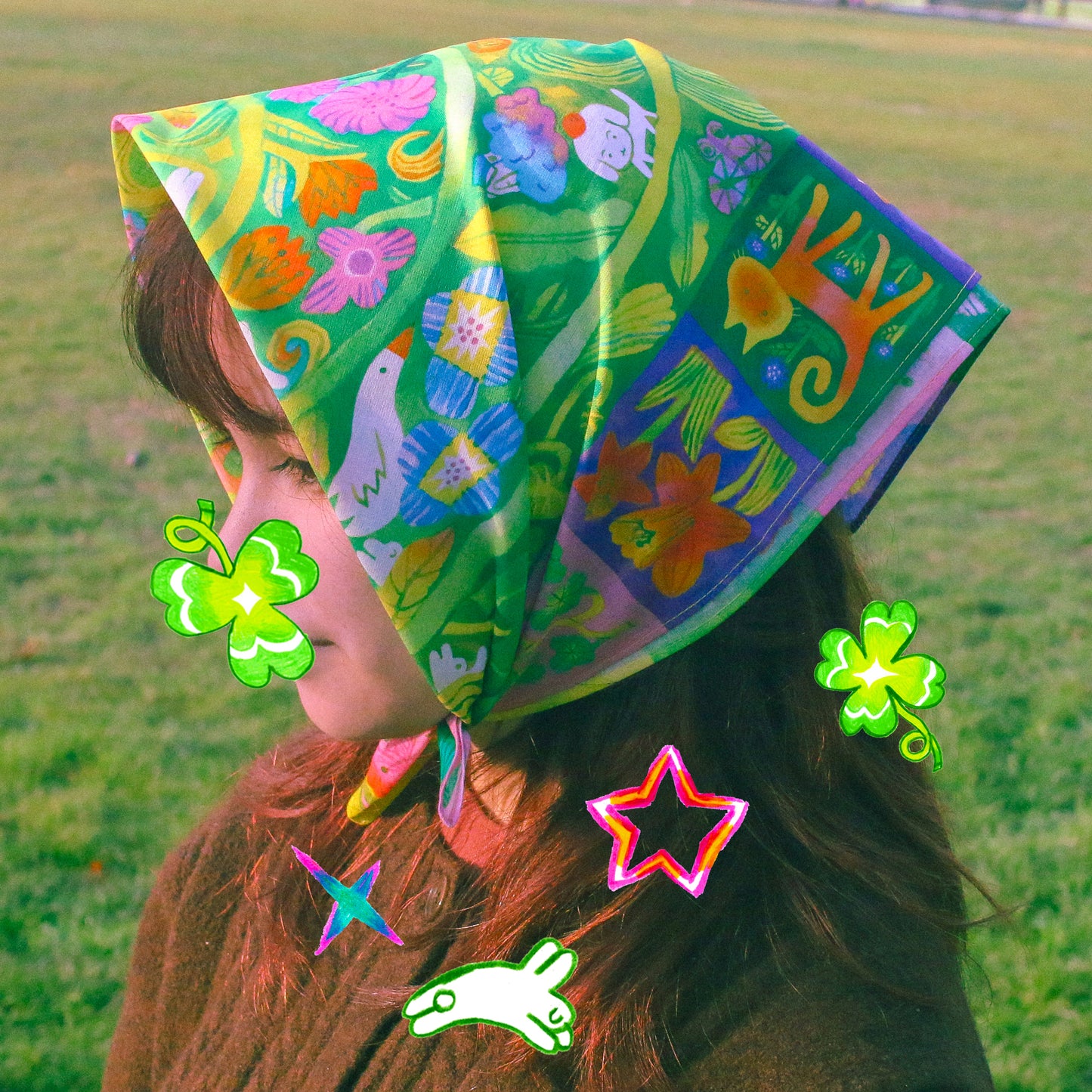 'Meet Me in the Garden' Multi Purpose Cloth