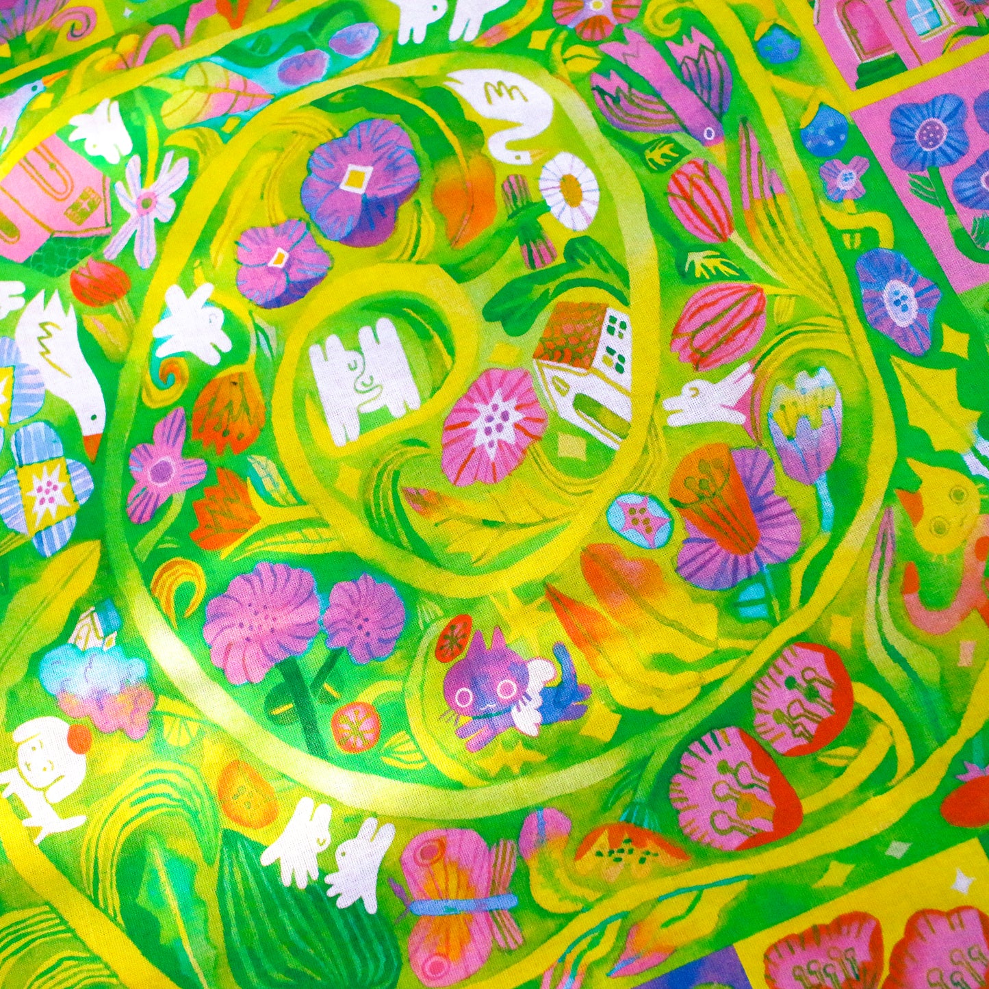 'Meet Me in the Garden' Multi Purpose Cloth