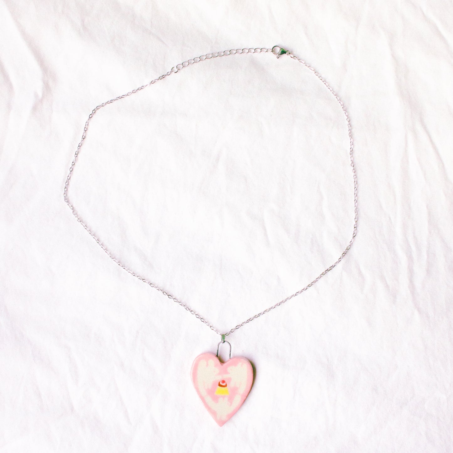 'Pudding Celebration' Handmade Ceramic Necklace