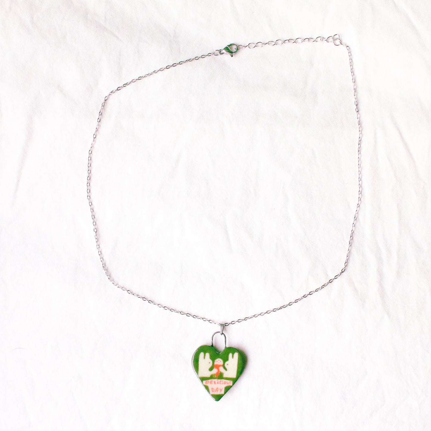 'Delicious Day' Handmade Ceramic Necklace