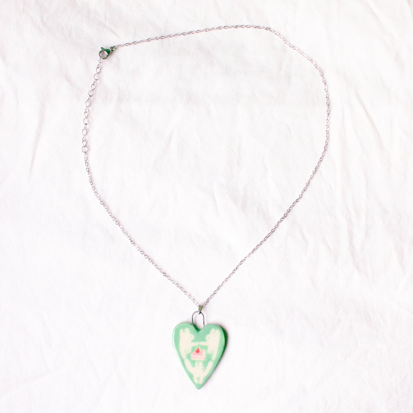 'Cake Celebration' Handmade Ceramic Necklace