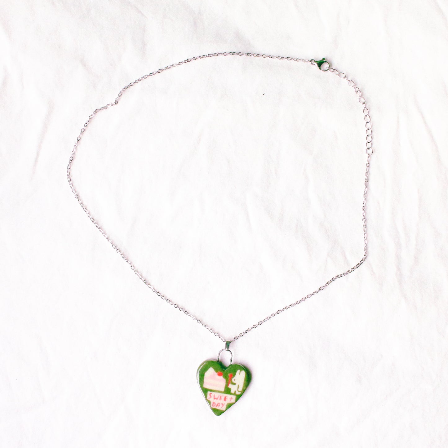 'Sweet Day' Handmade Ceramic Necklace