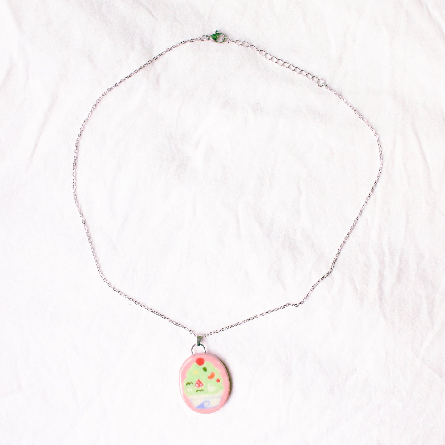 'Kakigori' Handmade Ceramic Necklace