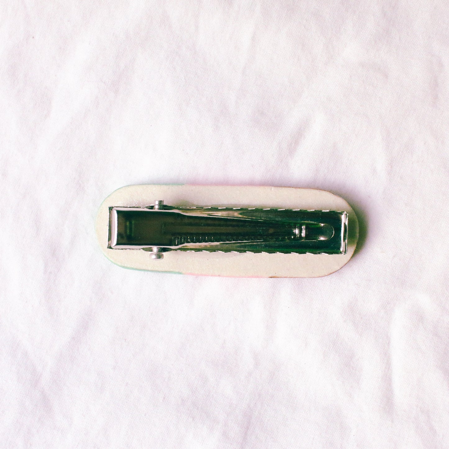 'Bunny, Fruit Sando, House' Handmade Ceramic Hair Clip (B-grade: Brown is too light)