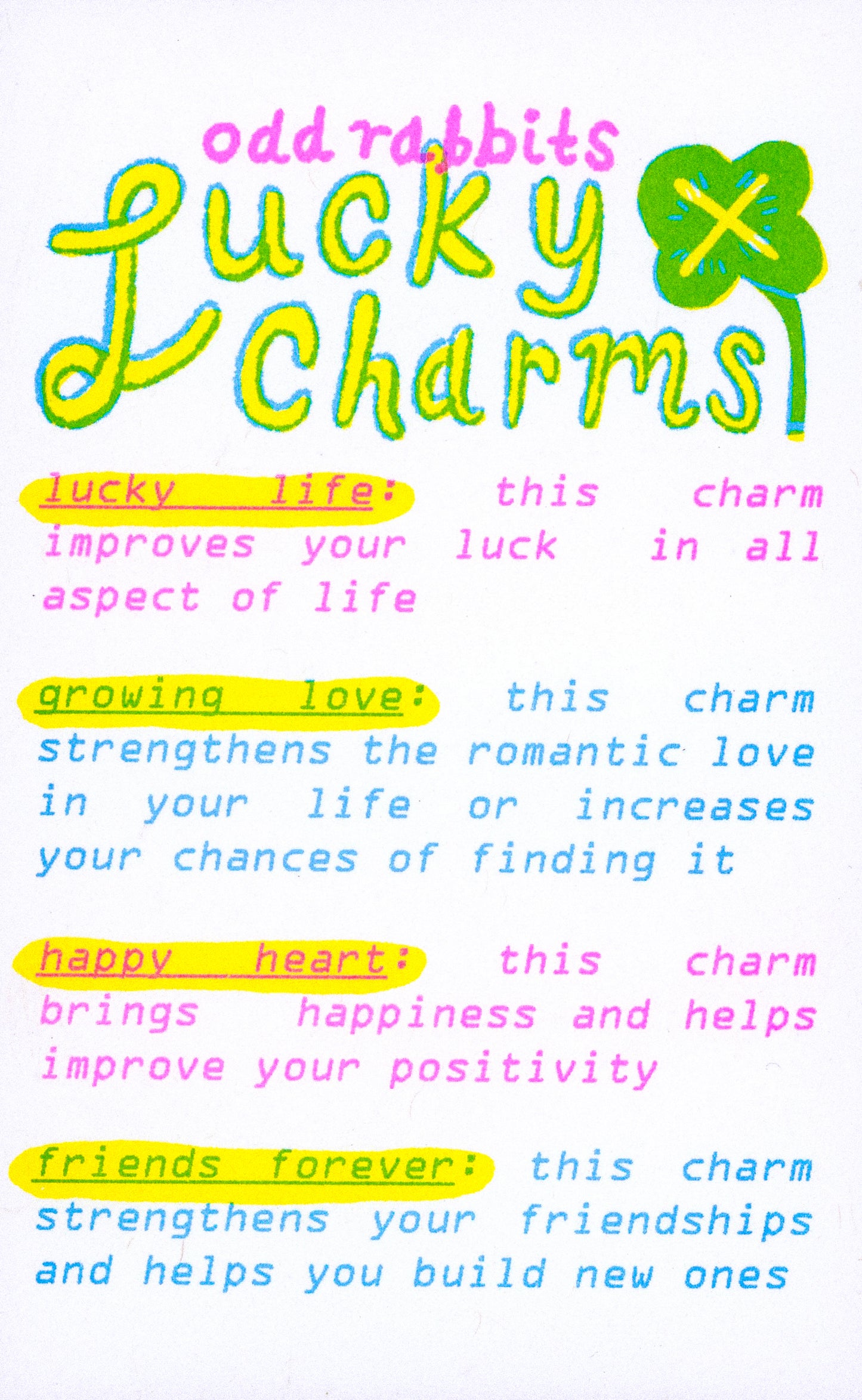 'Lucky Life' Lucky Charm