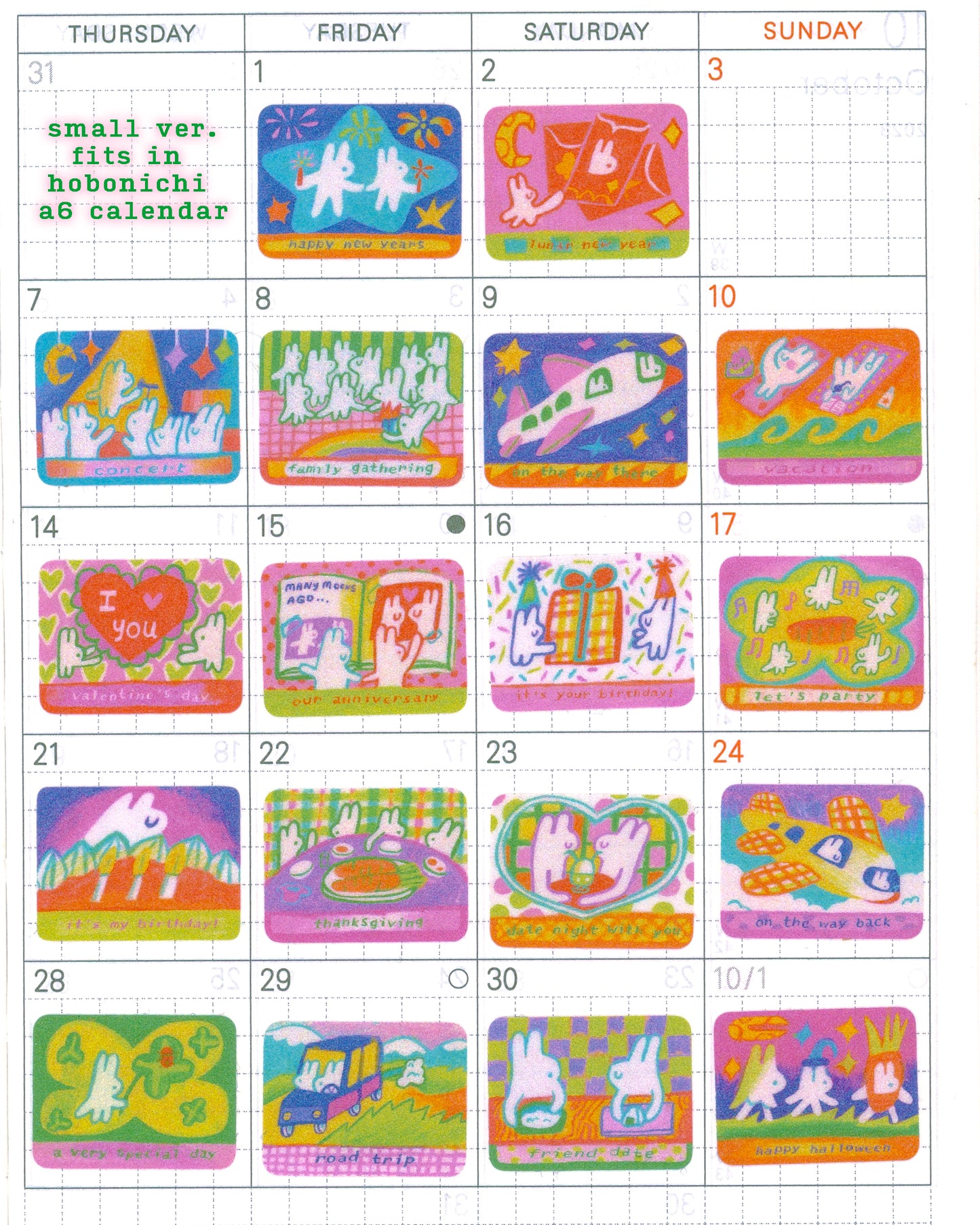 'A Very Special Day' Frosted Glitter Sticker Sheet (Two Sizes Available)