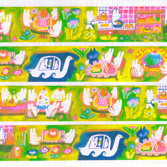 'Dessert at the Garden' Washi Tape