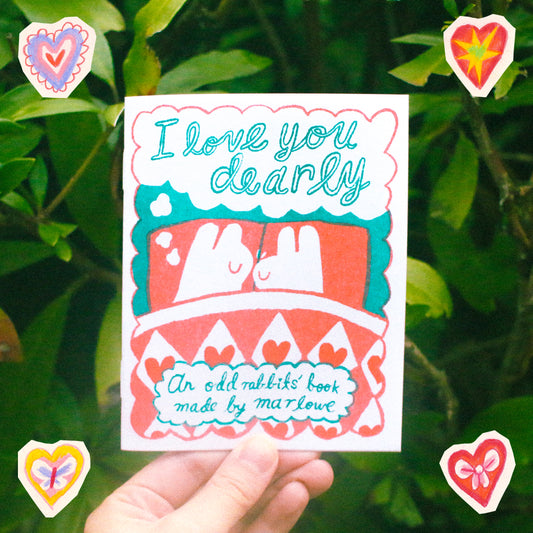 'I Love You Dearly' Mini Riso Zine