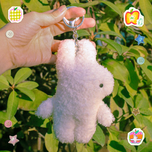 Odd Rabbit Plush Charm