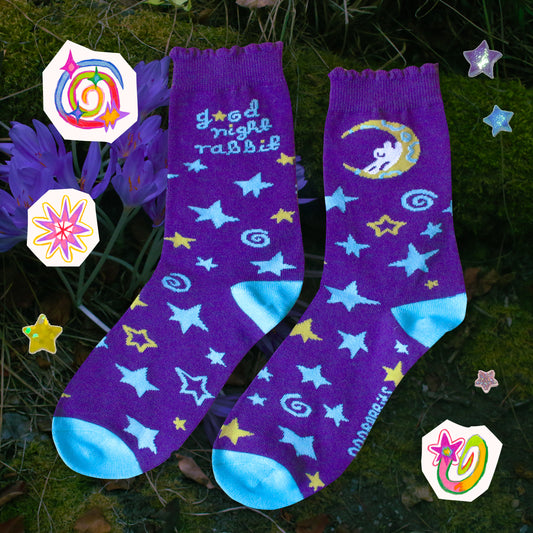 'Goodnight Rabbit' Socks