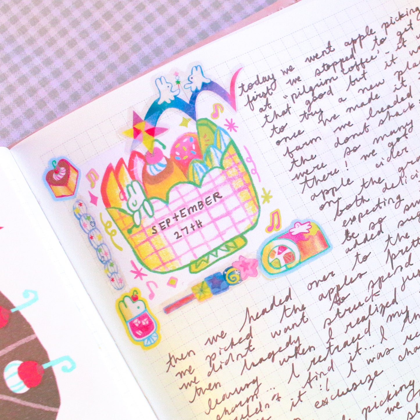 'My Little Dessert Memo' Memo Tape Roll