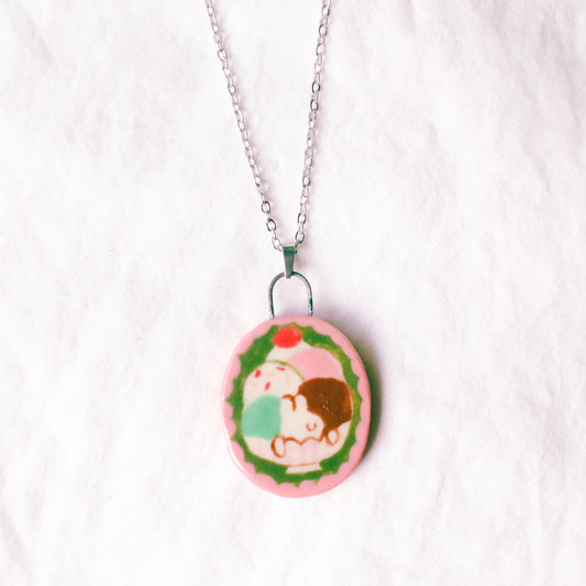 'Delicious Sundae' Handmade Ceramic Necklace