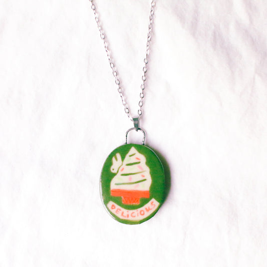 'Delicious' Handmade Ceramic Necklace
