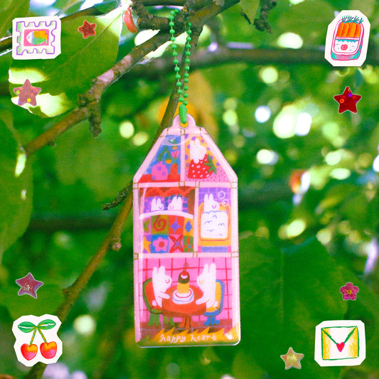 'Happy Heart' Lucky Charm