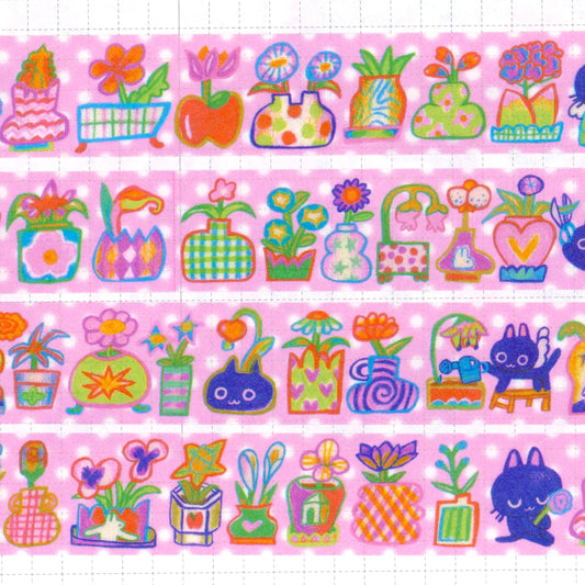 'Maebee's Flowers' Washi Tape